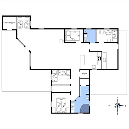 Casa de Férias 615-hvide-sande-bjerregardsvej-408 Bjerregård